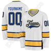 Hockey Jersey Custom Name Team Logo Number Colorful Pullover Vintage Retro Long Sleeves 3DPrint Harajuku Casual Sweatshirts X10