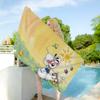 Popular Character D-Diddl Microfiber Beach Towel Absorbent Quick Dry Soft Yoga Swimming Resort Mountain Climbing Towel