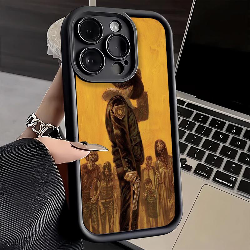 

Phone Case for iPhone 17 Air 16E 15 16 Pro Max The Walking Deads Cover 14 Plus 13 12 Mini Soft Shell Silicone Fundas iPhone 15