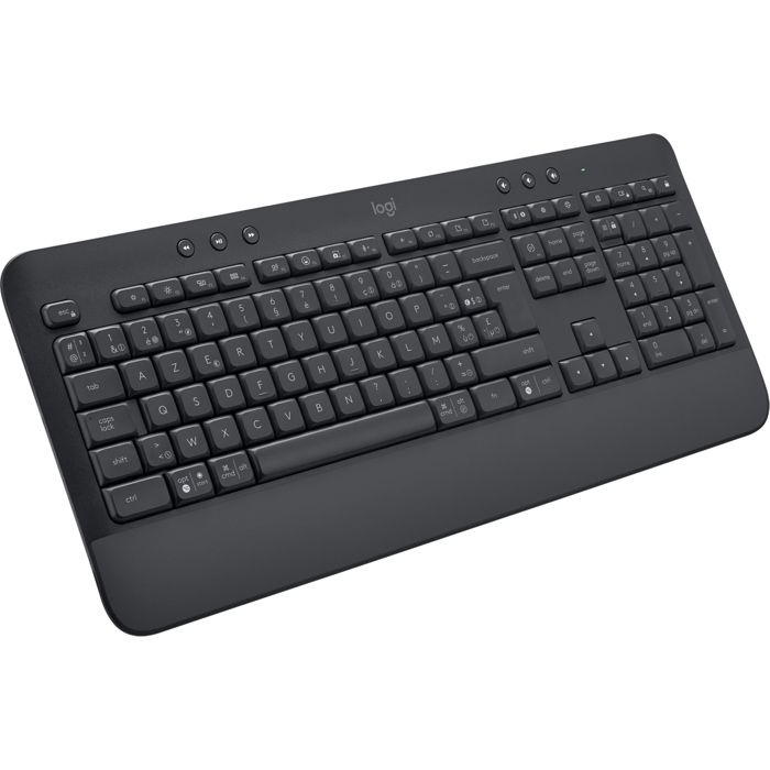 Clavier - LOGITECH - K650 - Graphite - Confortable - Silencieux - Ergonomique