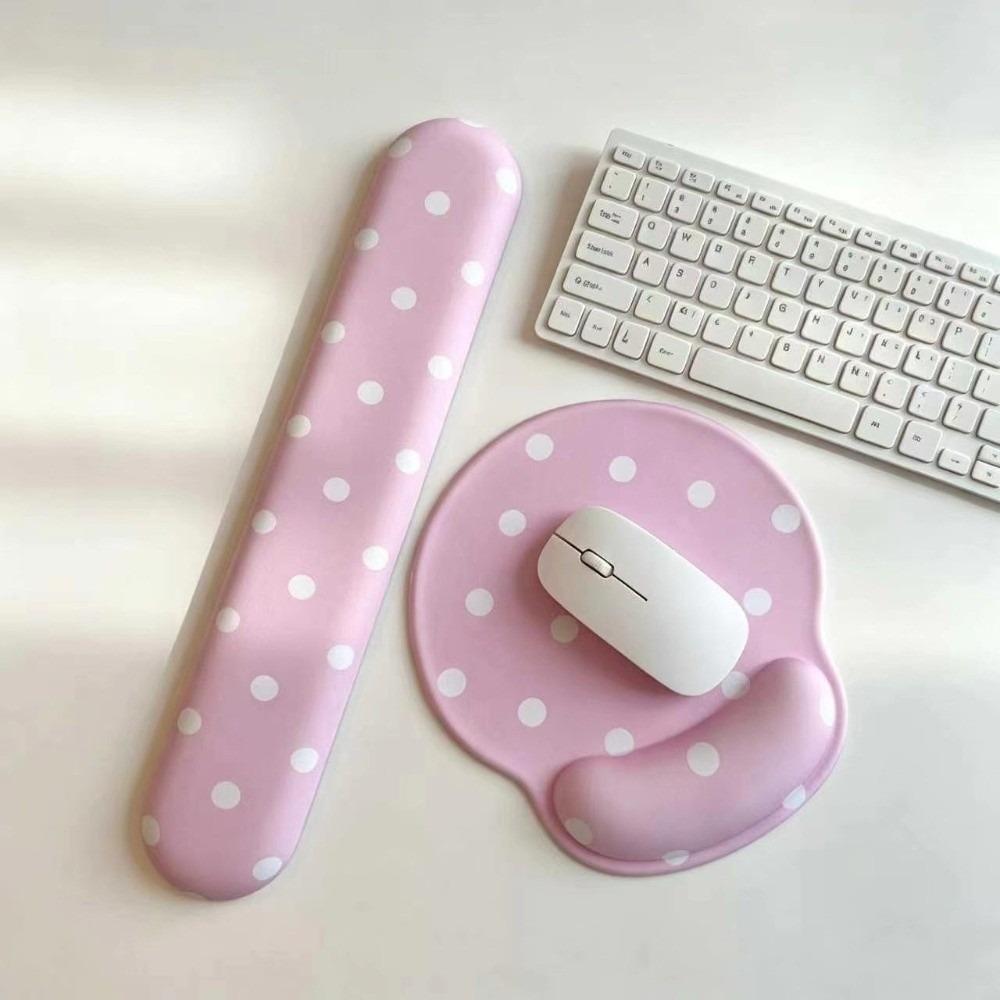 Memory Foam Keyboard Wrist Rest Non Slip Base Wrist Rest Support  for Workspaces