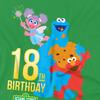 Sesame Street Unisex Adult 18th T-Shirt