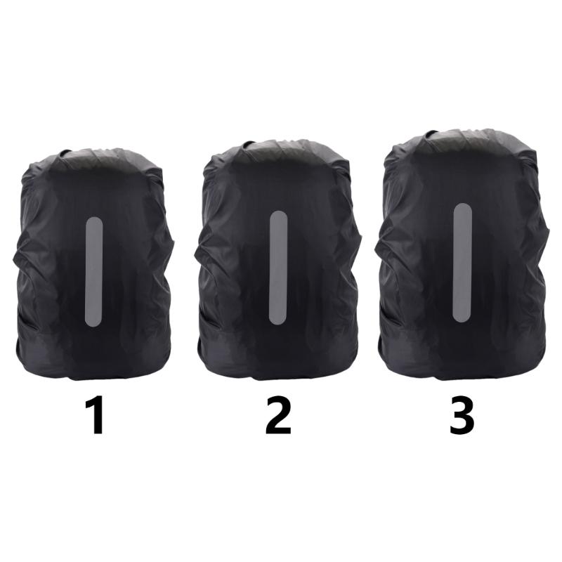 Adjustable Dustproof Backpack Sport Bag Rain Cover All Weather Backpacks Cover for Safe Nighttimes Use