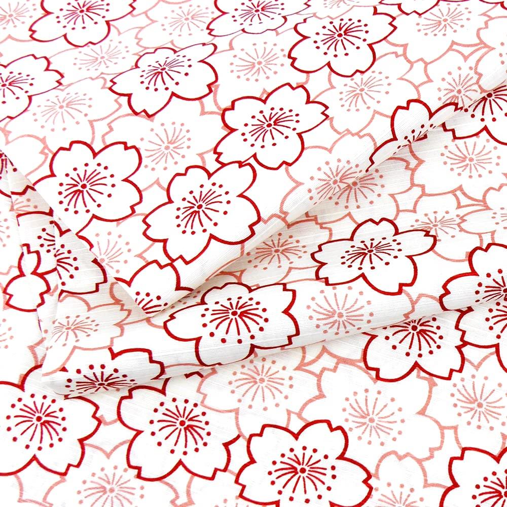 Hamamonyo FUROSHIKI Cloth SAKURA Blooms (90cm Furoshiki)