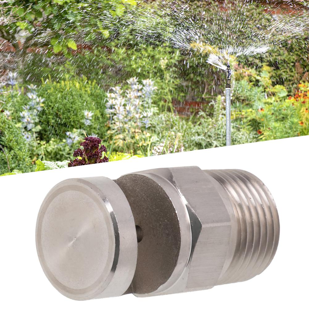 Adjustable Spray Angle Boomless Nozzle Stainless Steel Wide Spray Angle