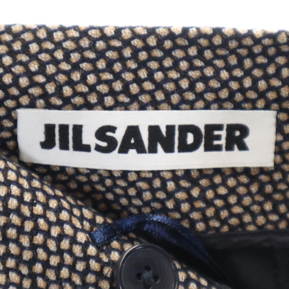 JIL SANDER Made in Italy Wool Blend Slacks pants 36 Navy Women Used