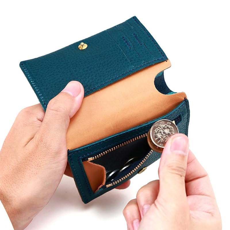 Agility Affa (AGILITY) affa) ``Bibret Bifold Wallet'' Bifold Wallet mini wallet Fashionable wallet mini genuine leather men's ladies made in Japan