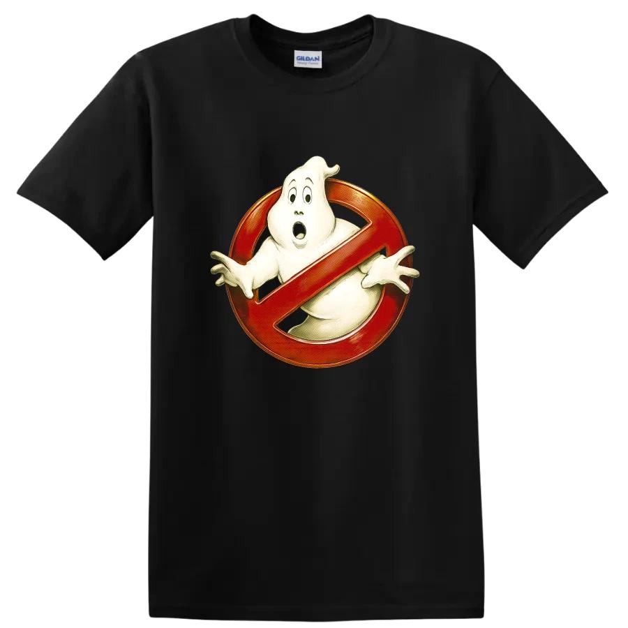 Ghostbusters Logo Ghost Character T Shirt Classic Movie Tee Halloween