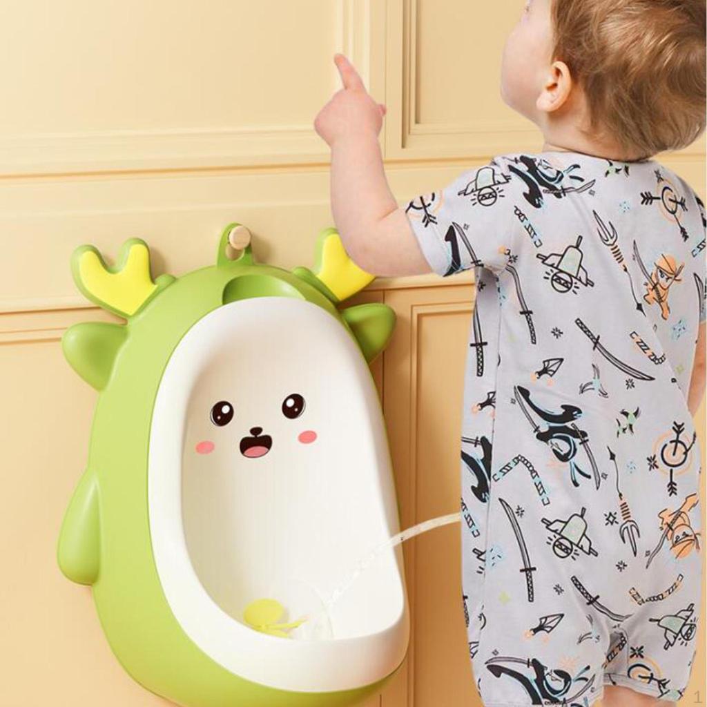 Cartoon-Urinal-Pipi-Trainer, Urinal-Toilettentraining, mit Zielscheibe, Töpfchentrainer