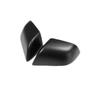 Matte Black Replacement Side Mirror Rearview Cover Cap For Tesla Model 3 17-22