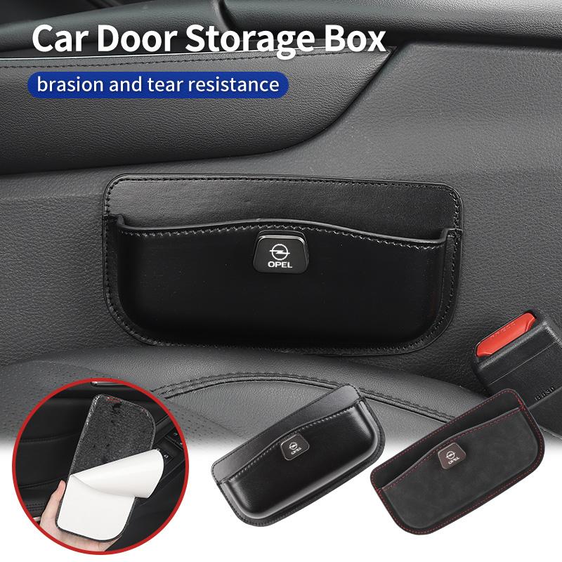 AAAYR1 Multifunctional Car Door Storage Box Sticky Storage Box Interior For Opel Corsa Astra Insignia Vectra Zafira Meriva Mokka