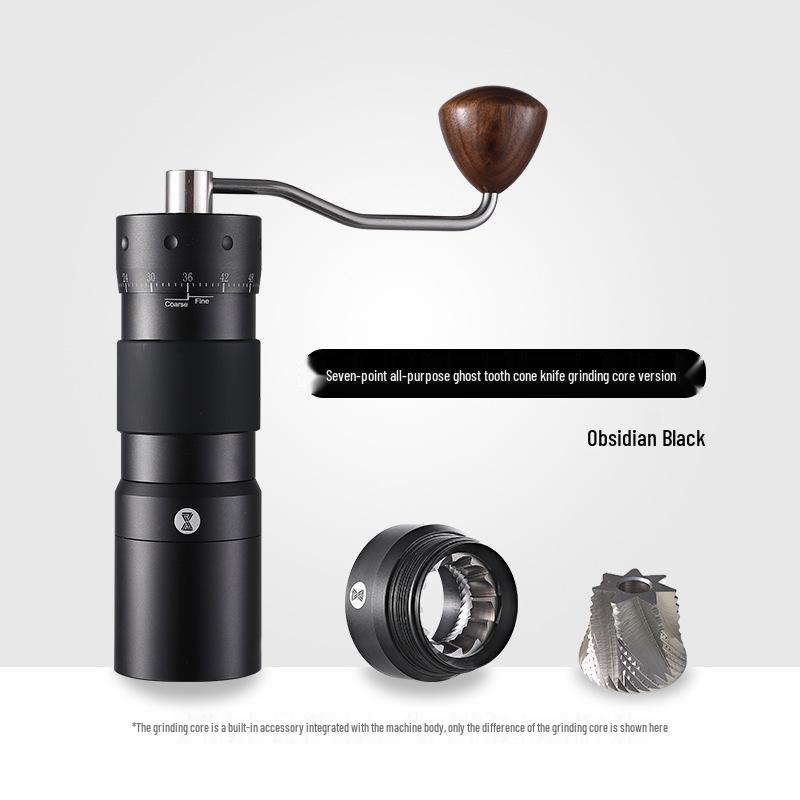 Manual Hand-Crank Coffee Grinder for Home Use
