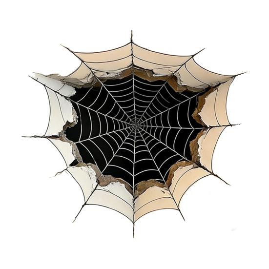 2 Pcs 3D Optical Illusion Corner Wall Decal Removable Peel And Stick Graphic Wall Art for Living Room Bedroom Home Decor