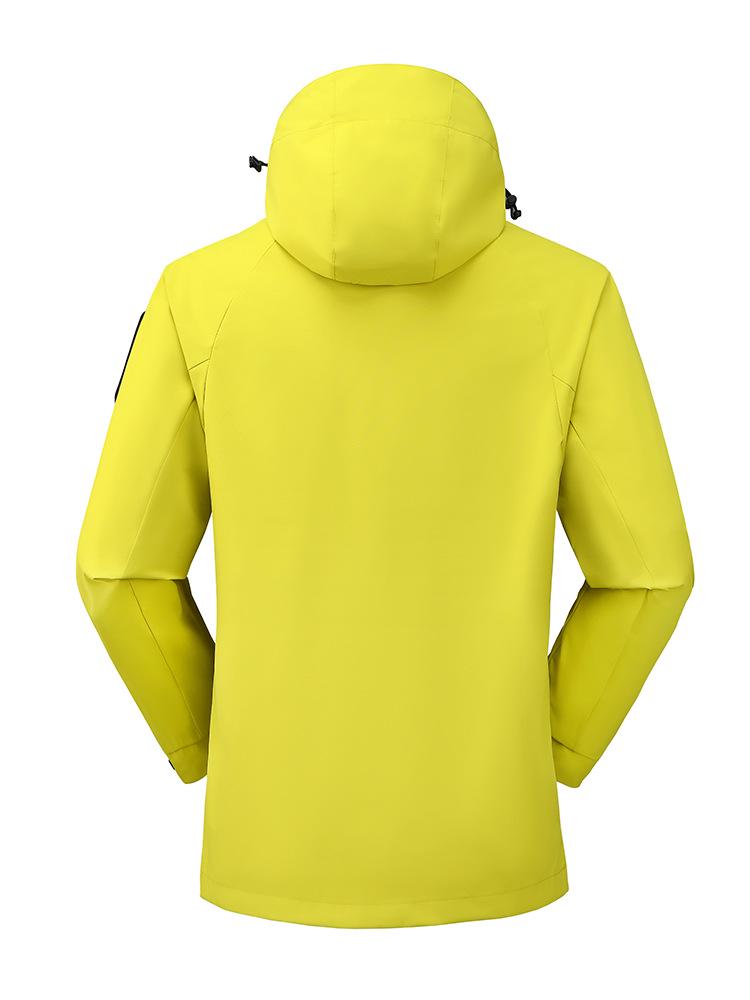 Unisex Lightweight Waterproof Hooded Jacket for Spring/Autumn - Thin, Casual, and Ideal for Cycling