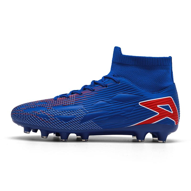 Herren Großformatige Fußballschuhe Männlich Hochschaft Kunstrasen Training Studenten Fußballspielstiefel Kinder Fußballschuhe