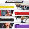 TPE Resistance Band Yoga Elastic Band Pull Up Assist Band Strength Training Tension Band Pilates Fitness Equipment