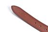 Casual Belt with Cowhide Leather LB71570 Navy Free Size Waist Sizes Up To [Lacoste] Men's (for 95cm)