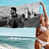 Rapper The Weeknd XO Große Mikrofaser Strandtücher Schnelltrocknendes Handtuch Sandstrandtücher Handtuch für Schwimmbad Reisen Schwimmbad Yoga