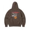 Thisisneverthat Dunk Hoop Hoodie Brown