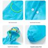 Thickened Cartoon Duck Rain Poncho for Kids