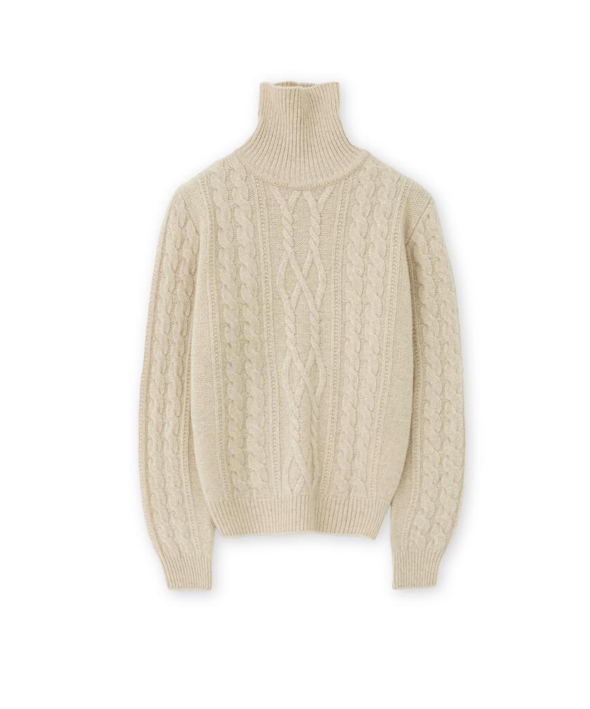 Beulaunyadeu W High-Neck Sweater, Ivory