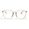 Xunge Large-Frame Glasses 82272 Round Face-Covering Flat Glasses For Women, College Wind Face-Covering Goggles For Men