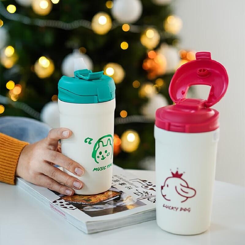 Lock & Lock 316 Stainless Steel Flip Lid Coffee Tumbler 430ml