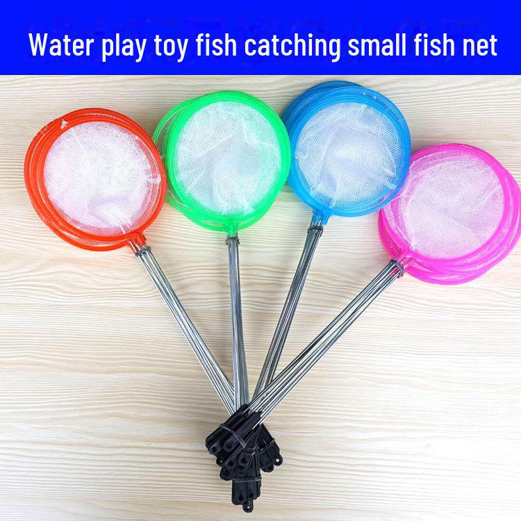 Compact Ultra-Dense Telescopic Goldfish and Koi Fishing Net for Small Tanks