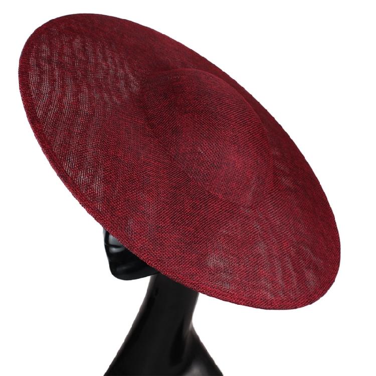 Base per Cappello Fascinator Grande alla Moda da 40cm Supporto per Acconciatura per Creazione Fai-da-Te di Cappelli da Sposa Cappelli da Chiesa Creazioni di Cappelleria