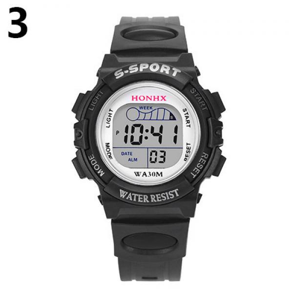 New Women's Square Digital Display Wristwatch Casual Waterproof Sports Wrist Watch