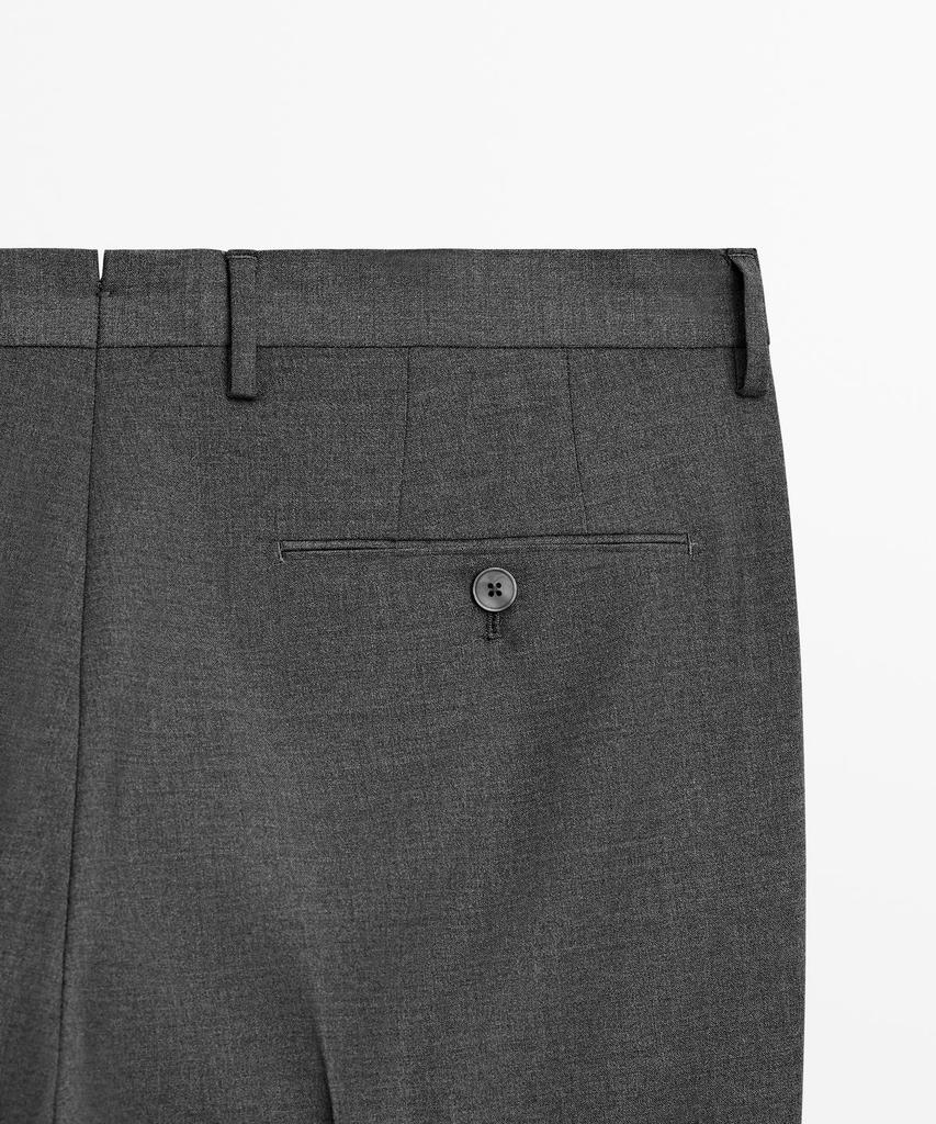 Masimodutti Cold Wool Suit Pants