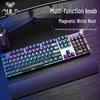 AULA F2088 Kabelgebundene Mechanische Gaming-Tastatur mit Blauen Schaltern