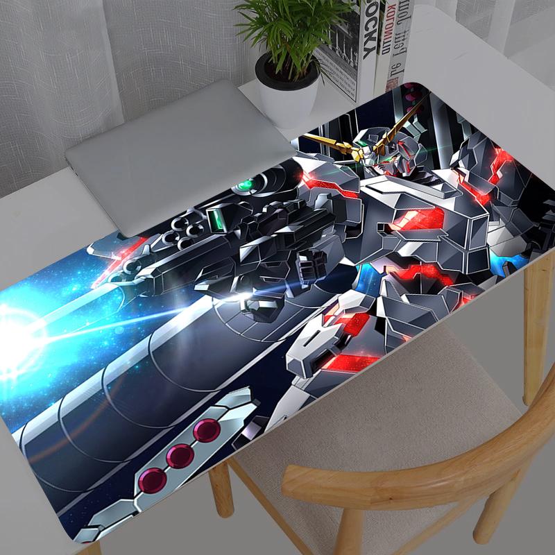 Mouse Pad Mobile Suit Gundam Large XXL PC Desk Mat Gamer Anime Office Carpet Keyboard Table Gaming Accessories Mousepad