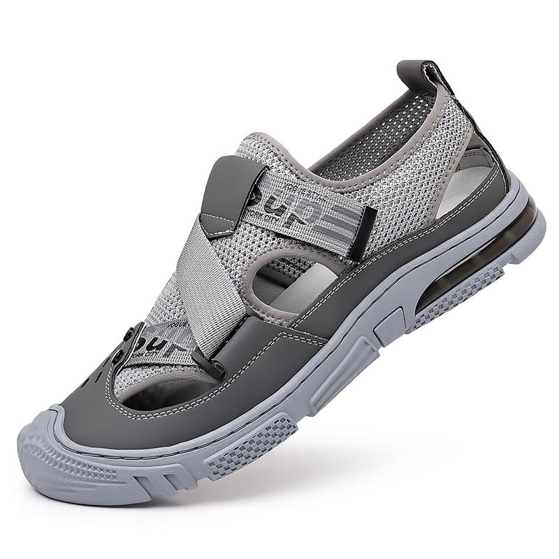 

Fashion Spring and summer men s shoes Brand designer style Comfortable outdoor beach Daily walking and shopping Quality sandals Hot 44