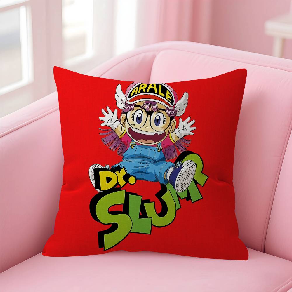 Anime Arale Dr Slumps Cute Pillow Anime Pillow Sofa Bed Head Pillow Cover Cushion Cover Fashion