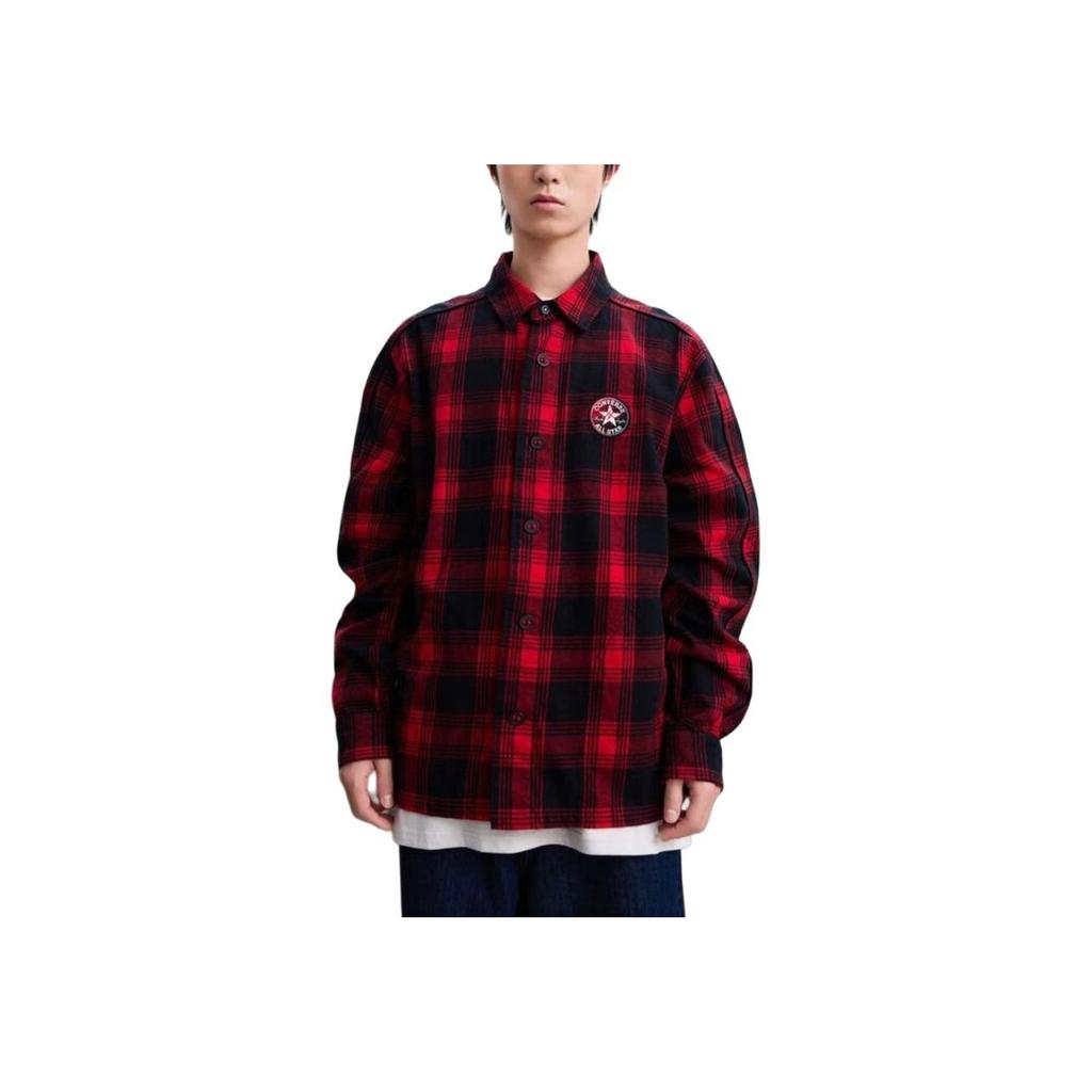 New Converse Shirts Men's Red 10027548-A01