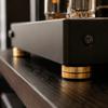 Gold Anti Vibration Feet Aluminium Alloy Amplifier Feet Durable Cutting Board Feet  Amplifiers