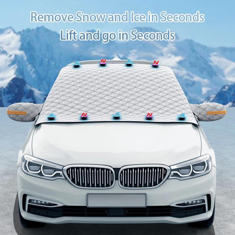 For Morris Garages MG3 MG5 MG6 MG7 MG GT GS ZS HS EZS EHS Magnetic Car Front Windshield Anti-Snow Shield Sunshade Cover Car Part