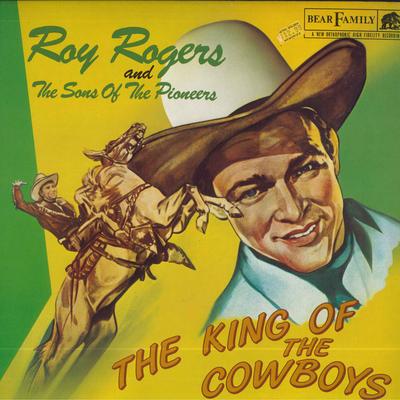 Disco LP ROY ROGERS - Rei dos Cowboys BFX15124 BEAR FAMILY 1983 Alemanha Country Usado
