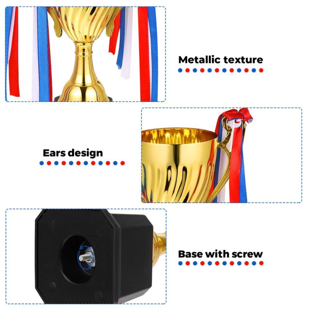 Golden Trophy Awards Competition Soccer Small Prize Cup Gold Awards Cupaward  Children Award Prize