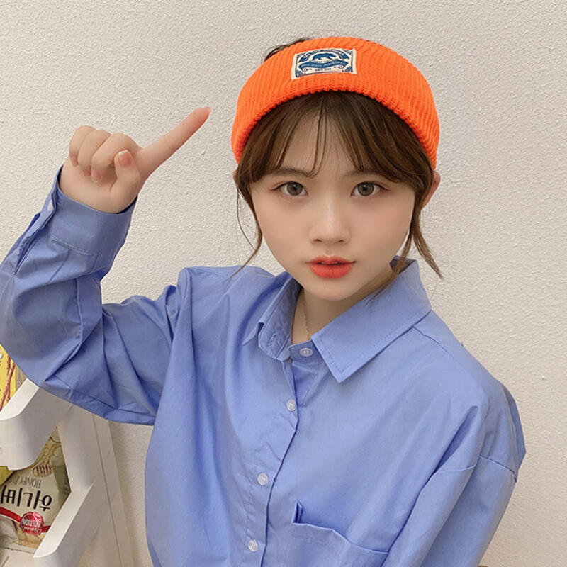 Am Moment Signatur Etikett Haarband C5 Orange