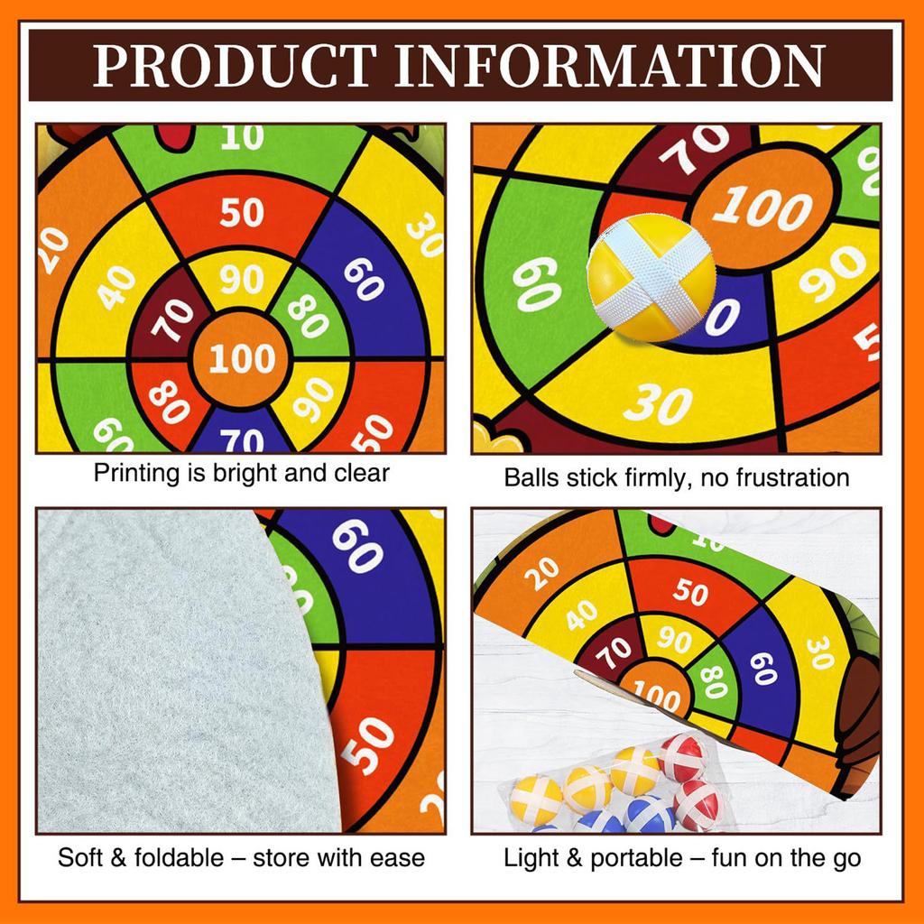 Familien Thanksgiving Spiel Gruppenparty, Truthahn Jagdspiel, Mehrspieler Interaktive Spielrequisiten