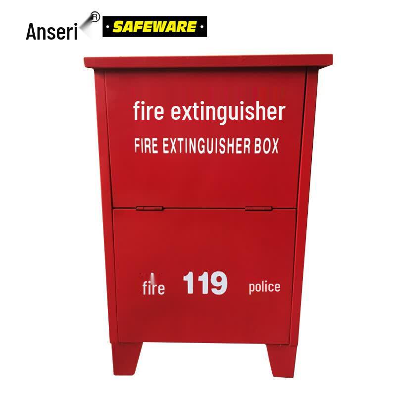 Anseri Thickened Fire Extinguisher Storage Cabinet