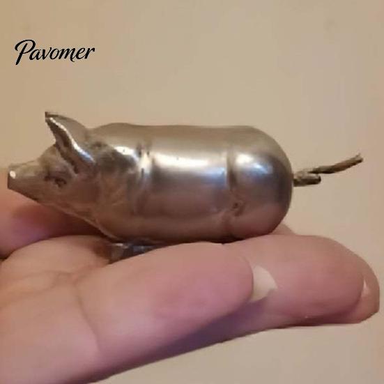 Pig Tape Measure 1/2/3Pcs Vintage Portable Metal Retractable Measuring Tailor Sewing Cloth Weight Loss Body Measurement Ruler Accessories