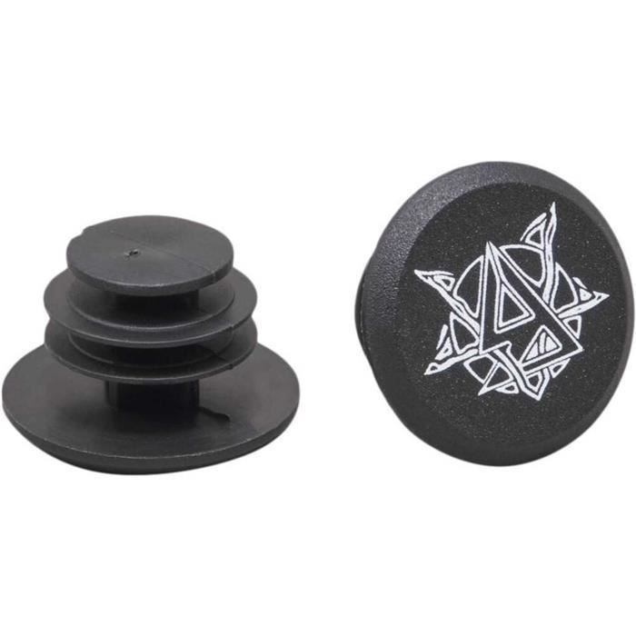 Poignées Trottinette - REVOLUTION - Fused Green - Noir/Vert - 117 mm - Caoutchouc