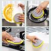 3-10pcs Double Side Dishwashing Sponge Reusable Washable Sponges Dish Washing Brush Household Cleaning Kitchen Clean Tools