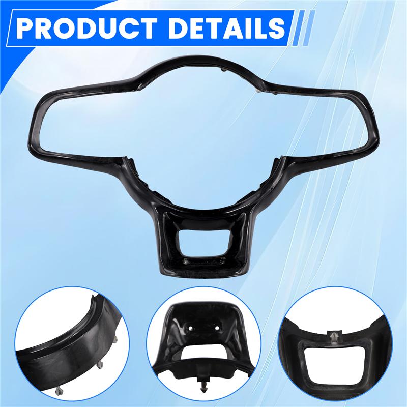 ABLZ-Forged Pattern Steering Wheel Decorative Frame Rline Button Frame For VW Golf 7 MK7 Passat B8 Tiguan MK2