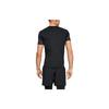 Under Armour UA Rush Crew Neck Training Compressie Shirt Heren tops Zwart 1345196-001