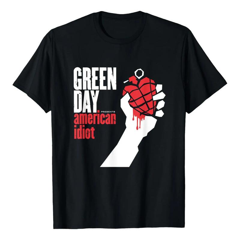 Camiseta Green Day American Idiot S