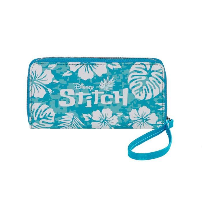 Základní peněženka - Disney Lilo a Stitch Aloha - Modrá - Jedna velikost